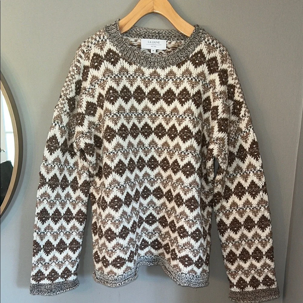 La Ligne Eugene Wool Sweater Size M - Picture 2 of 6